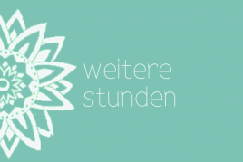 Ab 2020 weitere Stunden :-)